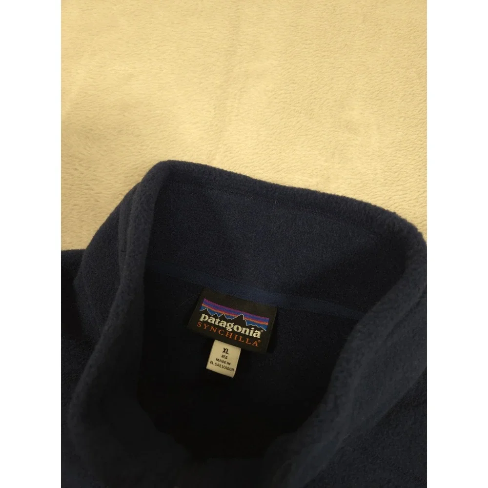 Patagonia Synchilla Zip‎ Fleece Vest Mens XL